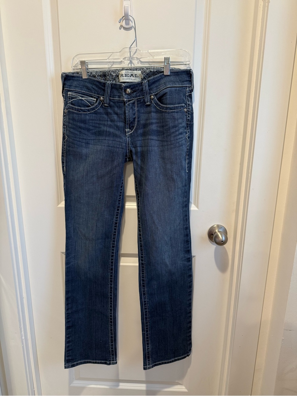 Ariat Real Denim Classic Dark Blue Women's Jeans - Boot Cut Size 29